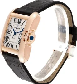 Tank Anglaise Silverfärgad/Läder