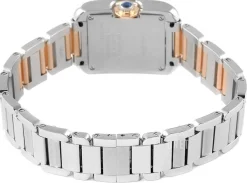 Tank Anglaise Silverfärgad/18 karat roséguld