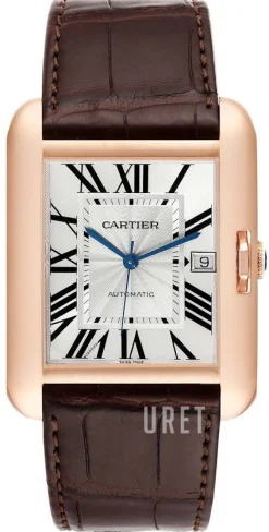 Tank Anglaise Silverfärgad/Läder