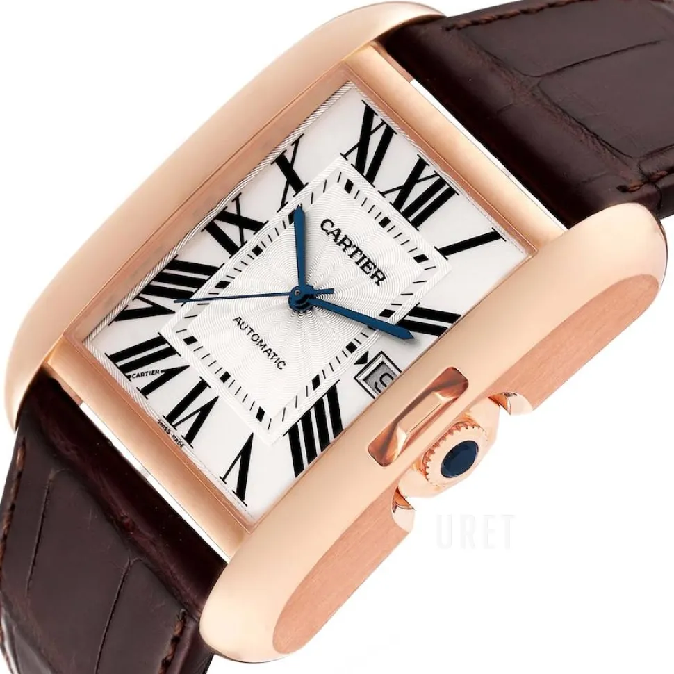 Tank Anglaise Silverfärgad/Läder