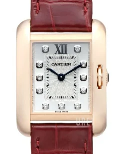 Tank Anglaise Silverfärgad/Läder