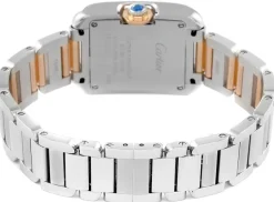 Tank Anglaise Silverfärgad/18 karat roséguld