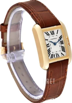 Tank Anglaise Silverfärgad/Läder