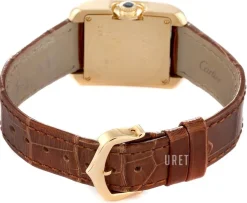 Tank Anglaise Silverfärgad/Läder