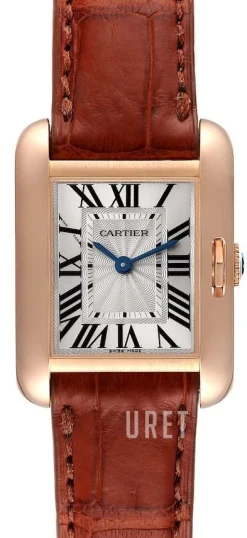 Tank Anglaise Silverfärgad/Läder