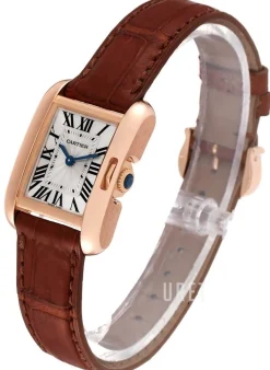 Tank Anglaise Silverfärgad/Läder