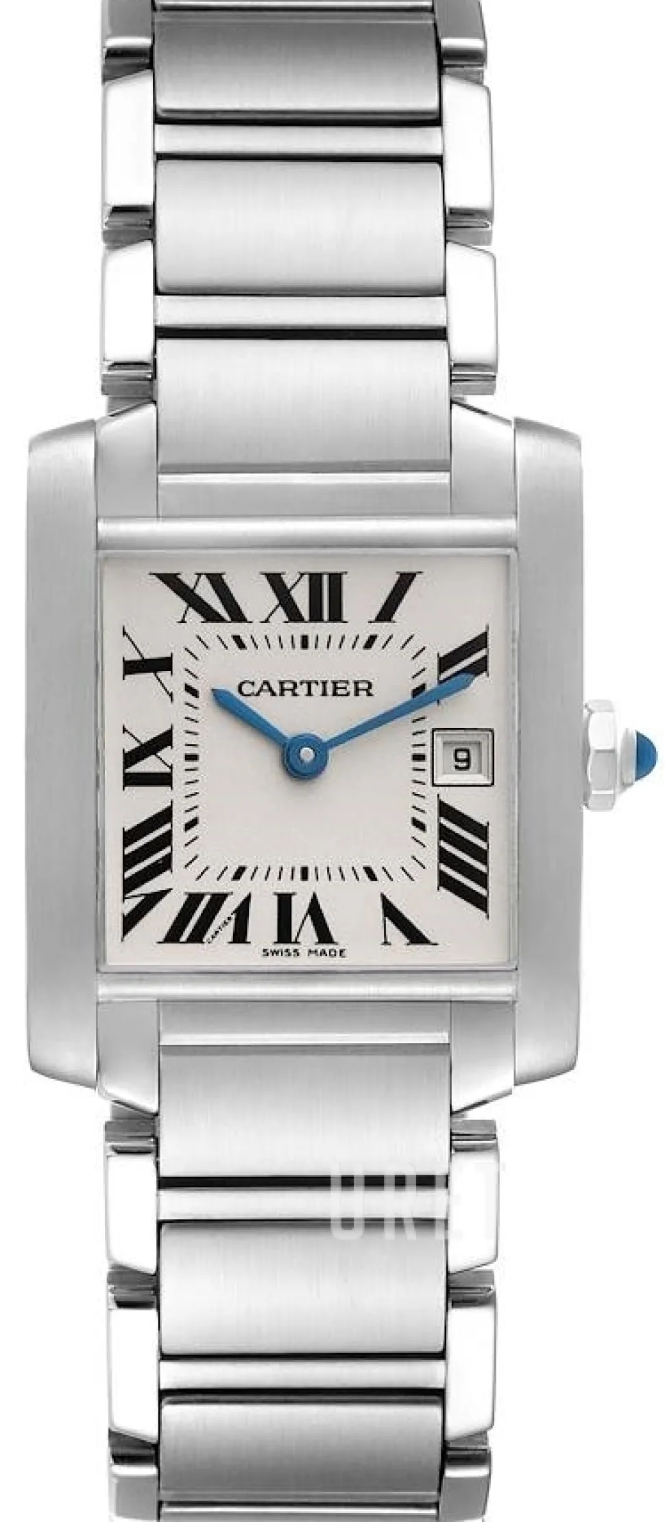 Tank Francaise Medium Silverfärgad/Stål 30.4x25.05 mm