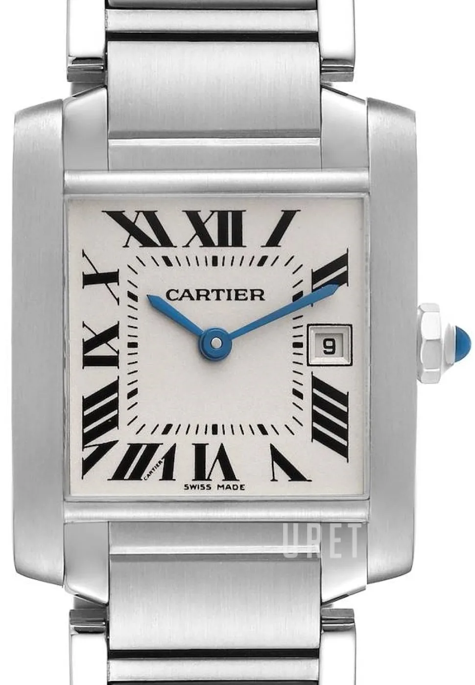 Tank Francaise Medium Silverfärgad/Stål 30.4x25.05 mm