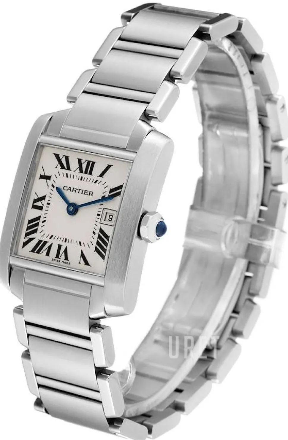 Tank Francaise Medium Silverfärgad/Stål 30.4x25.05 mm