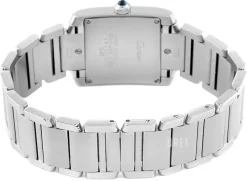 Tank Francaise Medium Silverfärgad/Stål 30.4x25.05 mm