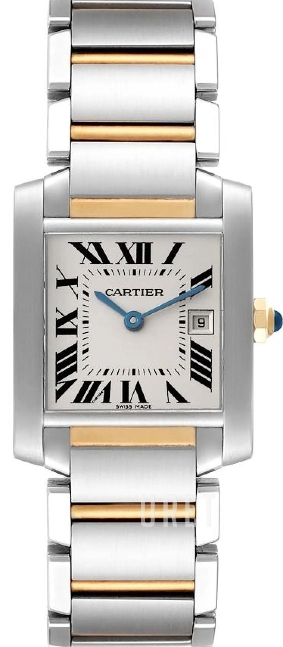 Tank Francaise Medium Silverfärgad/Stål 30.4x25.05 mm