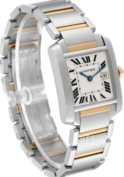 Tank Francaise Medium Silverfärgad/Stål 30.4x25.05 mm