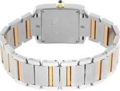 Tank Francaise Medium Silverfärgad/Stål 30.4x25.05 mm