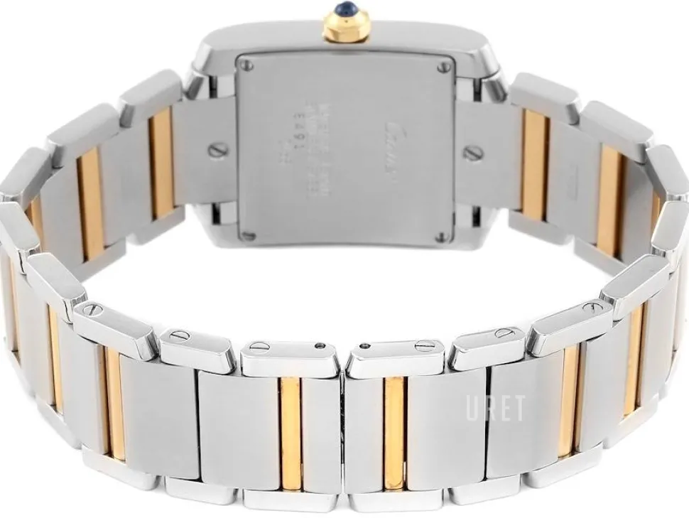 Tank Francaise Medium Silverfärgad/Stål 30.4x25.05 mm