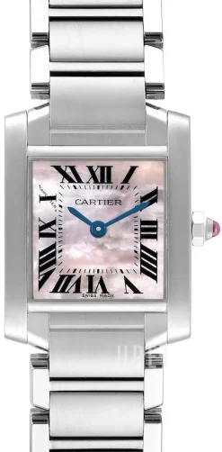 Tank Francaise Small Rosa/Stål 25.35x20.3 mm