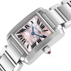 Tank Francaise Small Rosa/Stål 25.35x20.3 mm