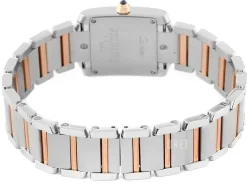 Tank Francaise Small Rosa/Stål 25.35x20.3 mm