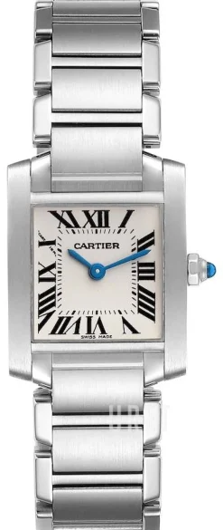 Tank Francaise Small Silverfärgad/Stål 25.35x20.3 mm