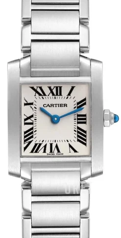 Tank Francaise Small Silverfärgad/Stål 25.35x20.3 mm