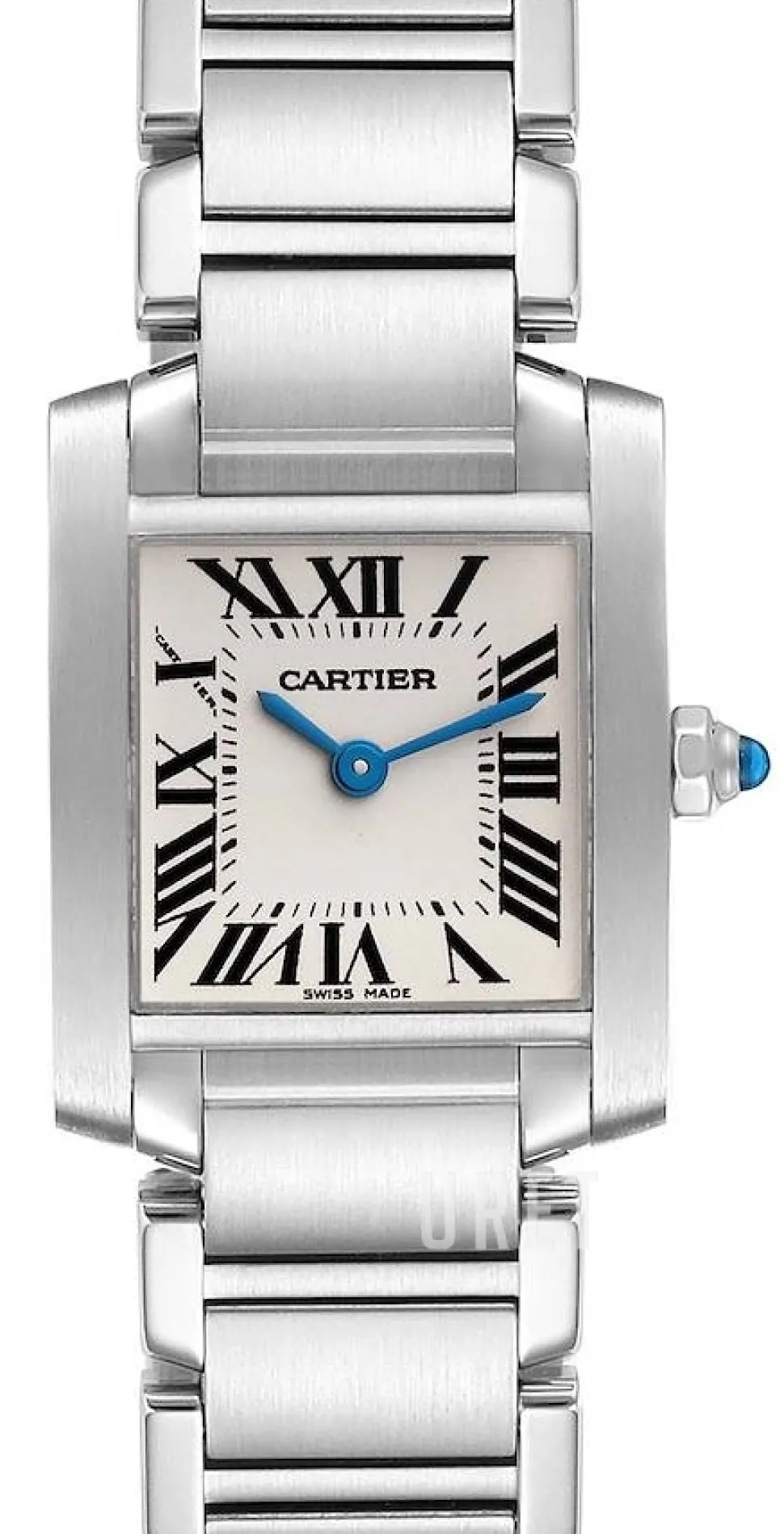 Tank Francaise Small Silverfärgad/Stål 25.35x20.3 mm