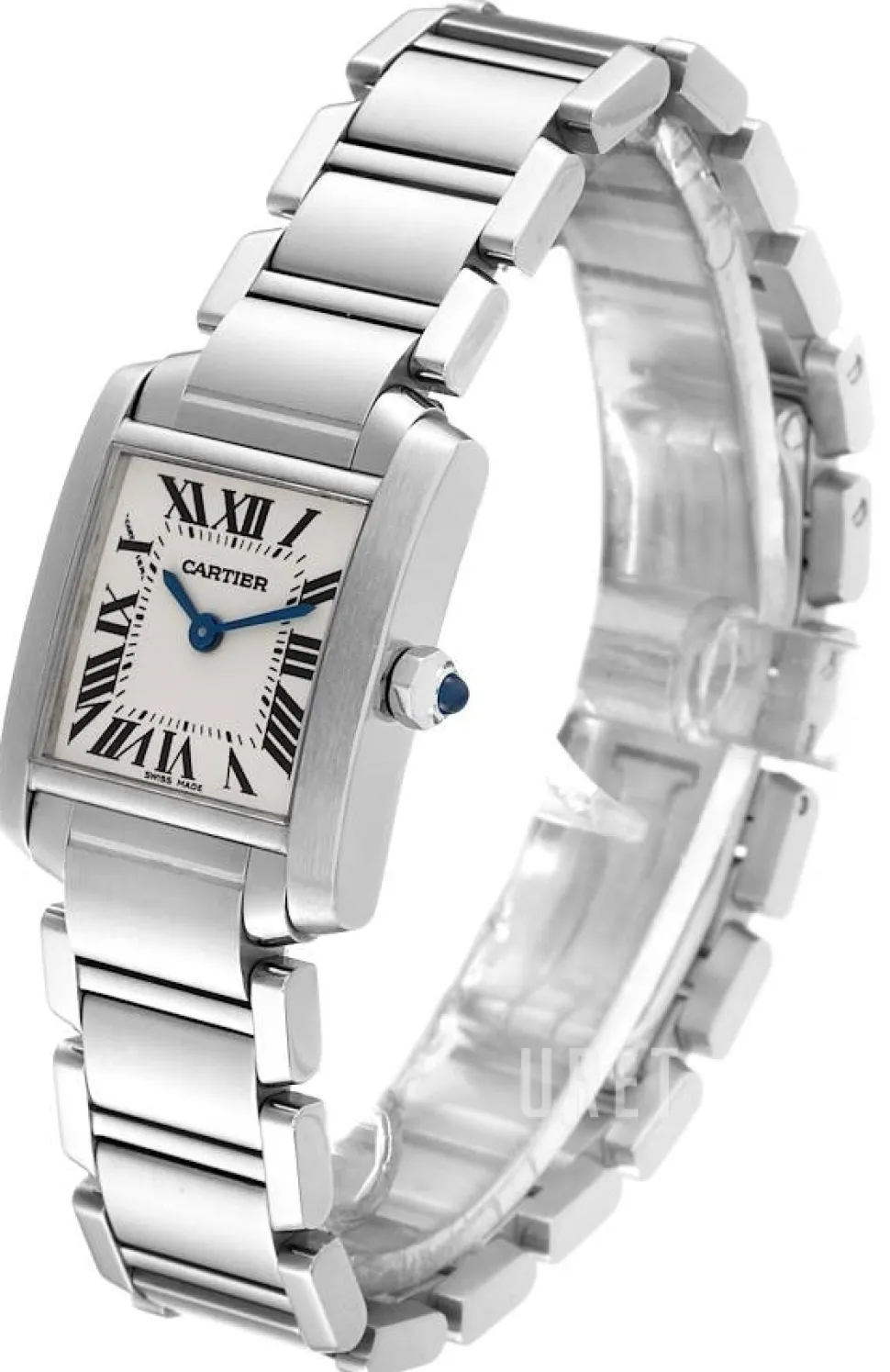 Tank Francaise Small Silverfärgad/Stål 25.35x20.3 mm