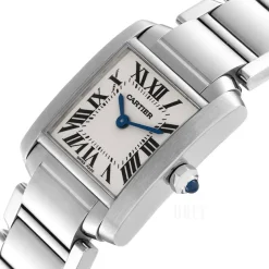 Tank Francaise Small Silverfärgad/Stål 25.35x20.3 mm