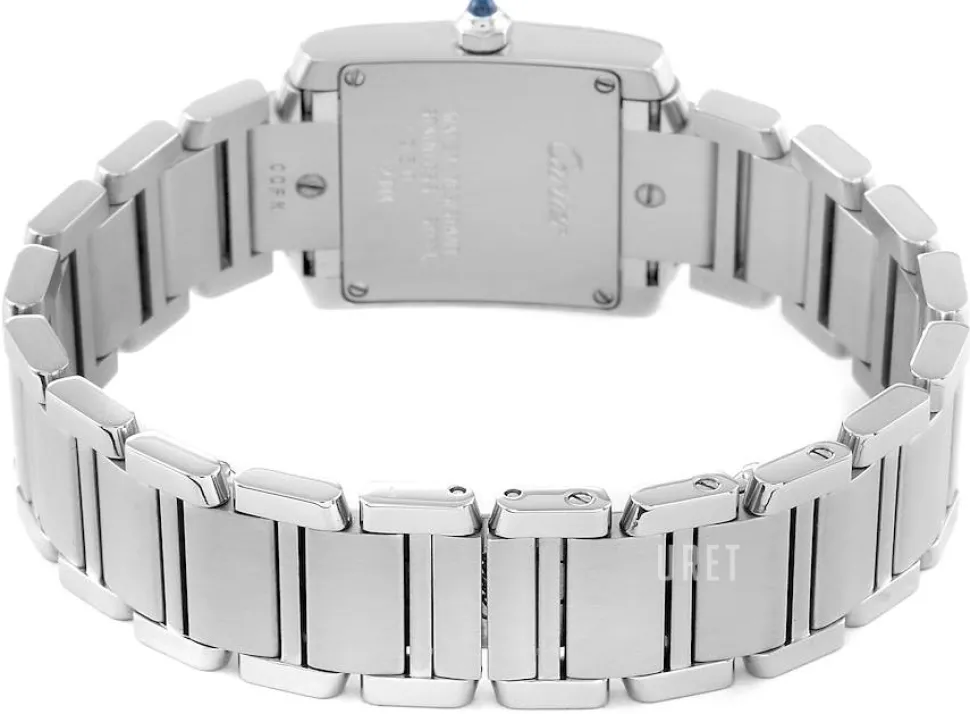 Tank Francaise Small Silverfärgad/Stål 25.35x20.3 mm