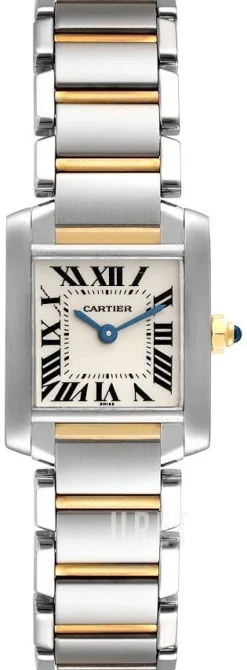 Tank Francaise Small Silverfärgad/Stål 25.35x20.3 mm