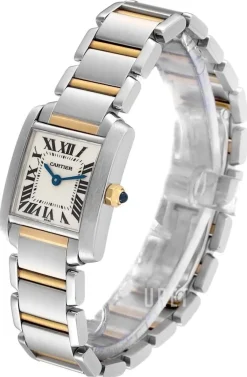 Tank Francaise Small Silverfärgad/Stål 25.35x20.3 mm