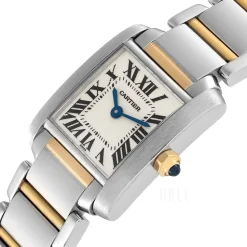 Tank Francaise Small Silverfärgad/Stål 25.35x20.3 mm