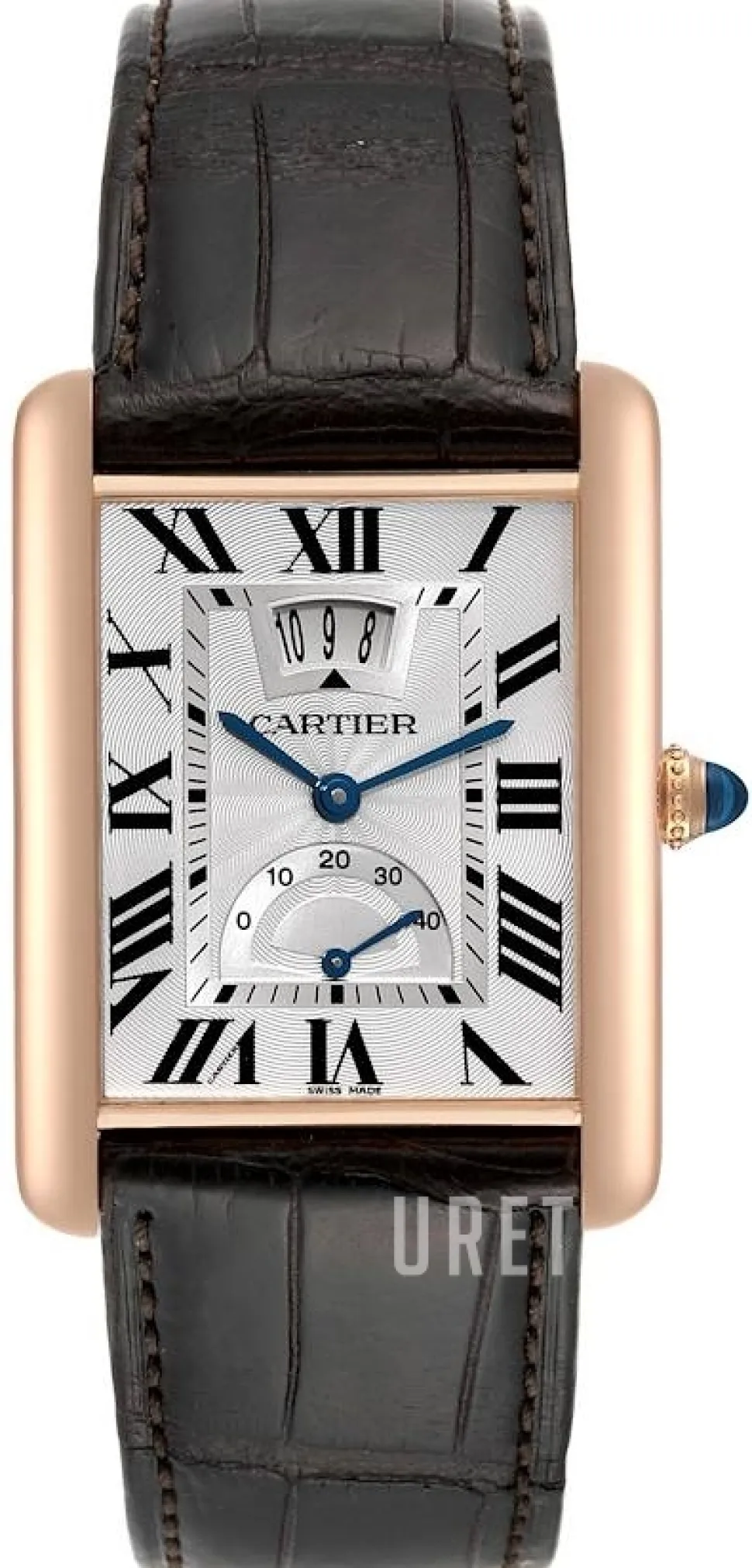 Tank Louis Silverfärgad/Läder