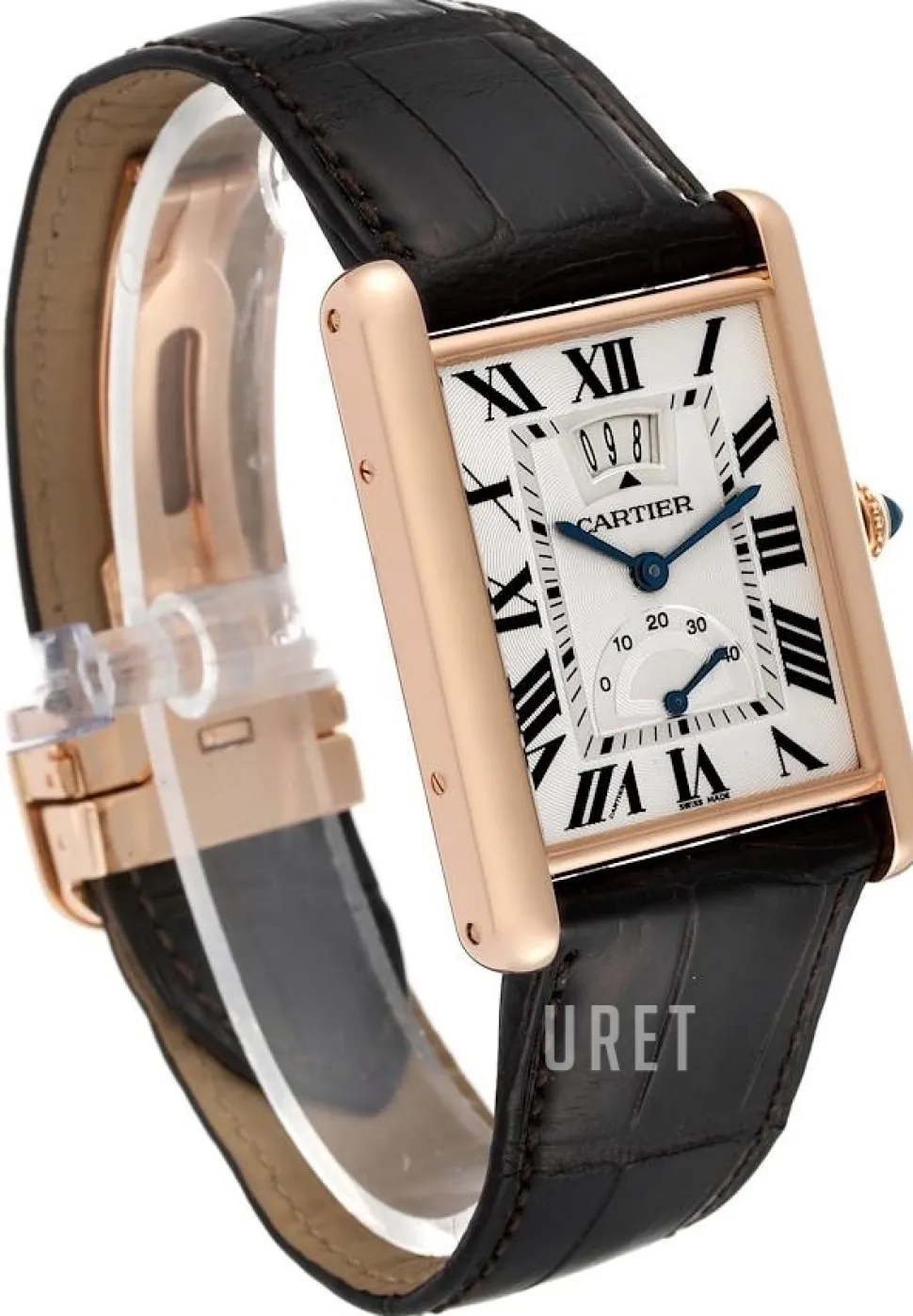 Tank Louis Silverfärgad/Läder