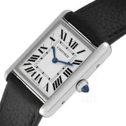 Tank Must De Silverfärgad/Läder