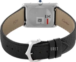 Tank Must De Silverfärgad/Läder