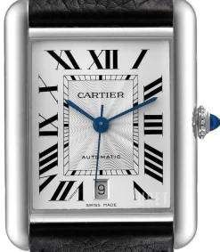 Tank Must De Silverfärgad/Läder