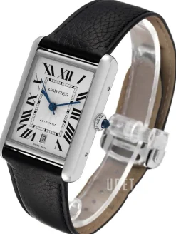 Tank Must De Silverfärgad/Läder