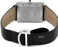 Tank Must De Silverfärgad/Läder