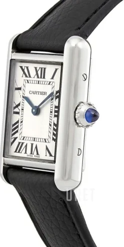 Tank Must De Silverfärgad/Läder