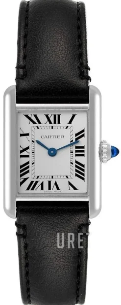 Tank Must de Silverfärgad/Läder