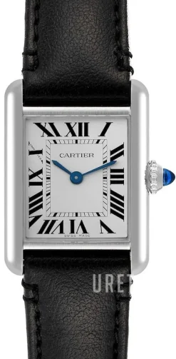 Tank Must de Silverfärgad/Läder