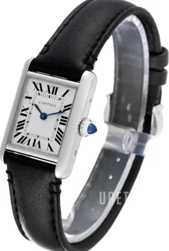 Tank Must de Silverfärgad/Läder