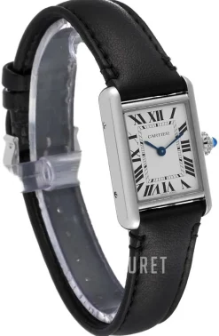 Tank Must de Silverfärgad/Läder