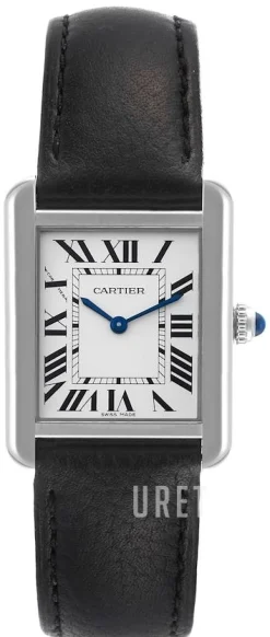 Tank Solo Silverfärgad/Läder