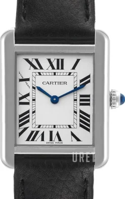 Tank Solo Silverfärgad/Läder