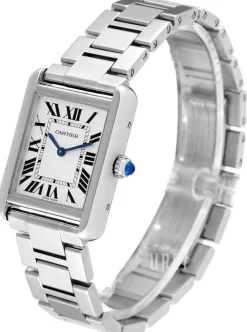 Tank Solo Small Silverfärgad/Stål 24.4x31 mm