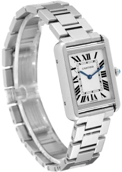 Tank Solo Small Silverfärgad/Stål 24.4x31 mm