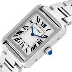 Tank Solo Small Silverfärgad/Stål 24.4x31 mm