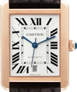 Tank Solo Vit/Läder 40.85x31 mm