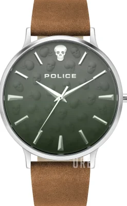 Tasman Grå/Läder Ø42 mm