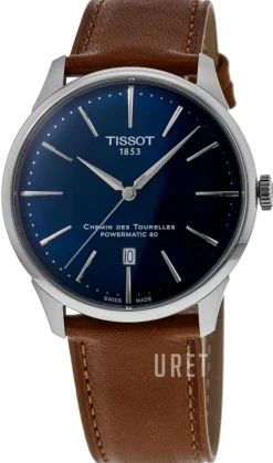 T-Classic Chemin Des Tourelles Blå/Läder Ø39 mm